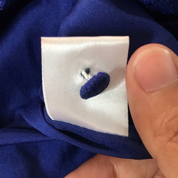 DV Dolce Vita Blue Lace Long Sleeve Sheath Dress - Picture 10 of 12